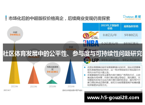 社区体育发展中的公平性、参与度与可持续性问题研究